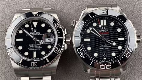 omega seamaster professional 300m vs rolex submariner|rolex seamaster watch.